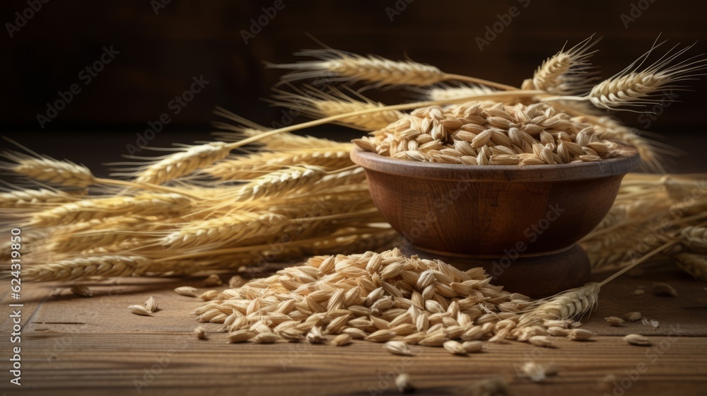 Harinas de espelta y avena